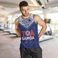 Super Toa Samoa Rugby Custom Men Tank Top Warrior Spirit LT05