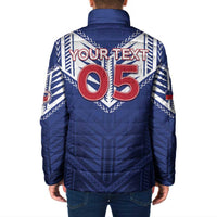 Super Toa Samoa Rugby Custom Padded Jacket Warrior Spirit LT05