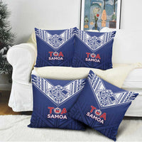 Super Toa Samoa Rugby Pillow Cover Warrior Spirit LT05