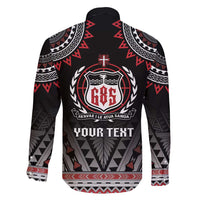 Personalised Samoa Black Saturday Family Matching Puletasi and Hawaiian Shirt Samoa For Samoans