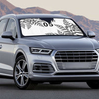 Custom New Zealand Football Auto Sun Shade Aotearoa Pride - Polynesian Pride