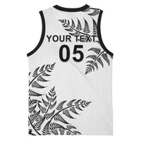 Custom New Zealand Football Basketball Jersey Aotearoa Pride - Polynesian Pride
