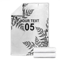 Custom New Zealand Football Blanket Aotearoa Pride - Polynesian Pride