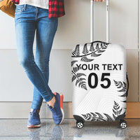 Custom New Zealand Football Luggage Cover Aotearoa Pride - Polynesian Pride