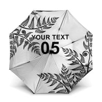 Custom New Zealand Football Umbrella Aotearoa Pride - Polynesian Pride