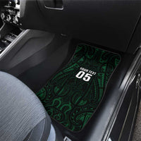 Custom New Zealand Fishing Car Mats Maori Tribal Pattern - Polynesian Pride