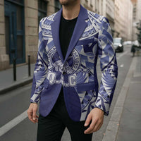 Personalised Tonga Queen Salote College Blazer Centenary Navy Version