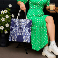 Tonga Queen Salote College Tote Bag Centenary Navy Version