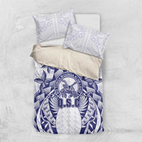 Tonga Queen Salote College Bedding Set Centenary White Version