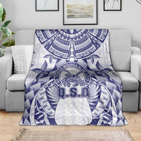 Tonga Queen Salote College Blanket Centenary White Version