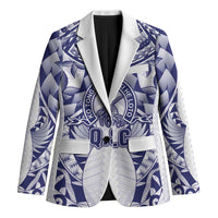 Personalised Tonga Queen Salote College Blazer Centenary White Version