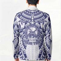 Personalised Tonga Queen Salote College Blazer Centenary White Version