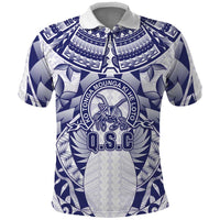 Personalised Tonga Queen Salote College Polo Shirt Centenary White Version