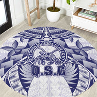 Tonga Queen Salote College Round Carpet Centenary White Version