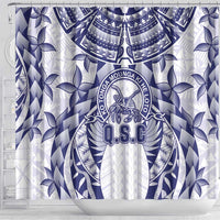 Tonga Queen Salote College Shower Curtain Centenary White Version
