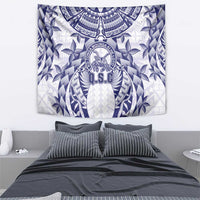 Tonga Queen Salote College Tapestry Centenary White Version