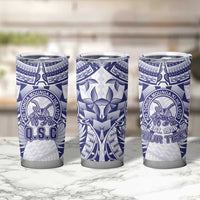 Personalised Tonga Queen Salote College Tumbler Cup Centenary White Version