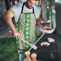 Hawaii Ohia Lehua Apron Tropical Vibes Green