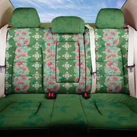Hawaii Ohia Lehua Back Car Seat Cover Tropical Vibes Green