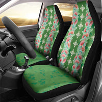 Hawaii Ohia Lehua Car Seat Cover Tropical Vibes Green