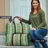 Hawaii Ohia Lehua Travel Bag Tropical Vibes Green