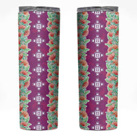 Hawaii Ohia Lehua Skinny Tumbler Tropical Vibes Fuchsia