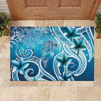 Polynesia World Ocean Day Rubber Doormat Ocean Style