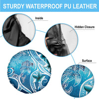 Polynesia World Ocean Day Spare Tire Cover Ocean Style