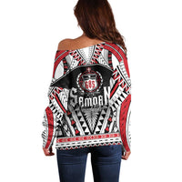 Samoa Independence Day Off Shoulder Sweater Proud To Be Samoan