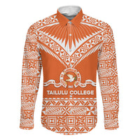 Personalised Tonga Tailulu College Family Matching Summer Maxi Dress and Hawaiian Shirt Tongan Kupesi Pattern