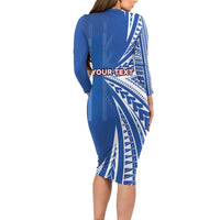 Personalised Hawaii 808 Family Matching Long Sleeve Bodycon Dress and Hawaiian Shirt Unique Style