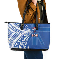 Hawaii 808 Leather Tote Bag Unique Style