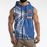 Personalised Hawaii 808 Sleeveless Hoodie Unique Style