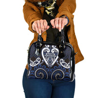 Aotearoa Ngati Tuwharetoa Shoulder Handbag Maori Tribal Pattern