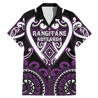 Custom Aotearoa Rangitane Family Matching Mermaid Dress and Hawaiian Shirt Maori Tribal Pattern