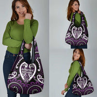 Aotearoa Rangitane Grocery Bag Maori Tribal Pattern