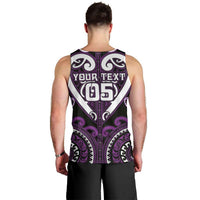 Custom Aotearoa Rangitane Men Tank Top Maori Tribal Pattern