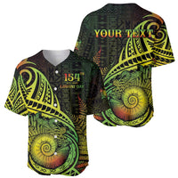 Personalised Fiji Lovoni Day Baseball Jersey 154th Years