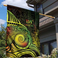 Fiji Lovoni Day Garden Flag 154th Years