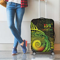 Fiji Lovoni Day Luggage Cover 154th Years
