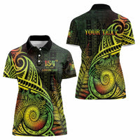 Personalised Fiji Lovoni Day Women Polo Shirt 154th Years