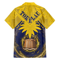 Tokelau Tokehega Day Family Matching Long Sleeve Bodycon Dress and Hawaiian Shirt National Badge Special Style - Polynesian Pride