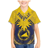 Tokelau Tokehega Day Family Matching Mermaid Dress and Hawaiian Shirt National Badge Special Style - Polynesian Pride