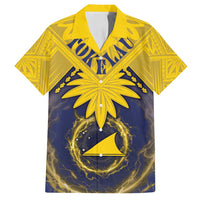 Tokelau Tokehega Day Family Matching Puletasi and Hawaiian Shirt National Badge Special Style - Polynesian Pride
