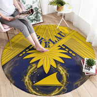 Tokelau Tokehega Day Round Carpet National Badge Special Style - Polynesian Pride