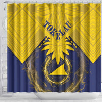 Tokelau Tokehega Day Shower Curtain National Badge Special Style - Polynesian Pride