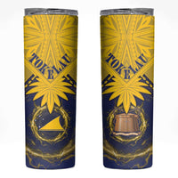 Tokelau Tokehega Day Skinny Tumbler National Badge Special Style - Polynesian Pride