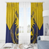Tokelau Tokehega Day Window Curtain National Badge Special Style - Polynesian Pride