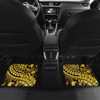 Kosrae Liberation Day Car Mats Polynesian Floral Tattoo - Polynesian Pride