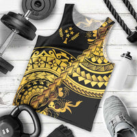 Kosrae Liberation Day Men Tank Top Polynesian Floral Tattoo - Polynesian Pride